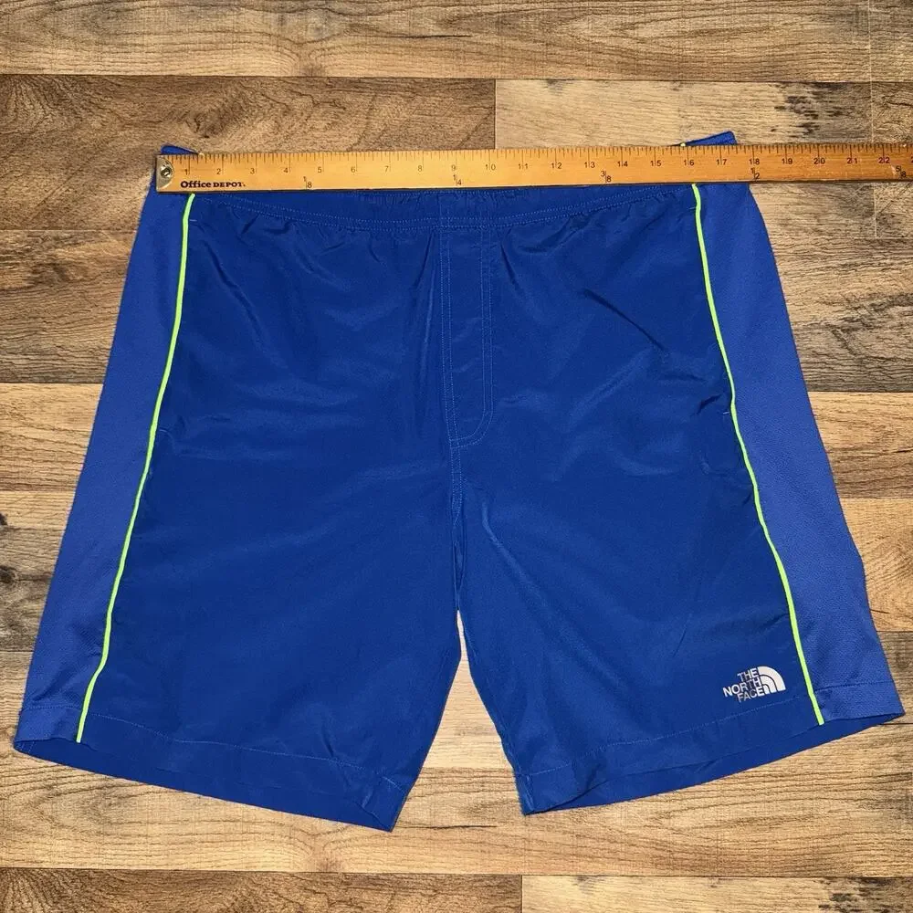 The North Face Swim Trunks Blue Neon Green Size Medium‎